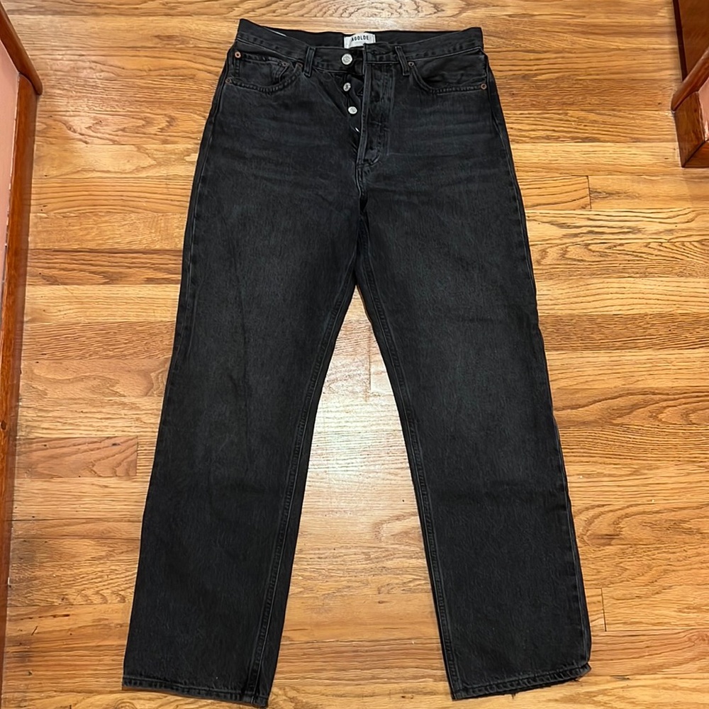 Agolde 90s Mid Rise Loose Jean, Photogram